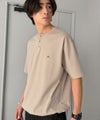 Classical Elf《JaVaジャバコラボ》【接触冷感機能付き】315gヘビーウェイト素材 裾ドロスト付き リングドット釦 ヘンリーネックTシャツ商品サムネイル-31