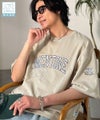Classical Elf《JaVaジャバコラボ》【吸水速乾機能付き】Tシャツ派にこそ試してほしい！さらっと夏場も快適なカレッジロゴ 飛び刺繍 ミニ裏毛Tシャツ商品サムネイル-3