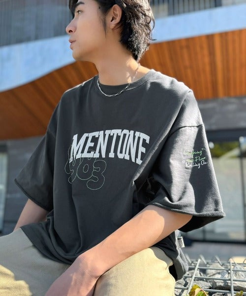 Classical Elf《JaVaジャバコラボ》【吸水速乾機能付き】Tシャツ派にこそ試してほしい!さらっと夏場も快適なカレッジロゴ 飛び刺繍 ミニ裏毛Tシャツ商品画像-13