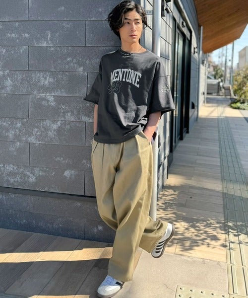 Classical Elf《JaVaジャバコラボ》【吸水速乾機能付き】Tシャツ派にこそ試してほしい!さらっと夏場も快適なカレッジロゴ 飛び刺繍 ミニ裏毛Tシャツ商品画像-19