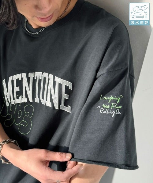 Classical Elf《JaVaジャバコラボ》【吸水速乾機能付き】Tシャツ派にこそ試してほしい!さらっと夏場も快適なカレッジロゴ 飛び刺繍 ミニ裏毛Tシャツ商品画像-23