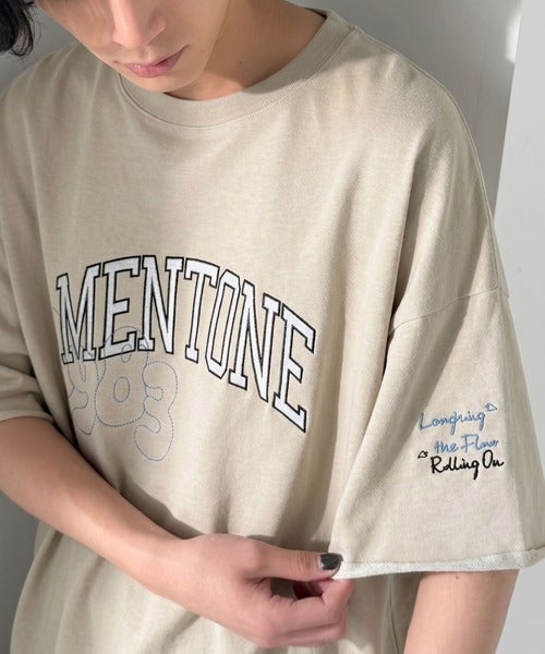 Classical Elf《JaVaジャバコラボ》【吸水速乾機能付き】Tシャツ派にこそ試してほしい!さらっと夏場も快適なカレッジロゴ 飛び刺繍 ミニ裏毛Tシャツ商品画像-29
