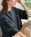 Classical Elf《JaVaジャバコラボ》【吸水速乾機能付き】しっかり厚地素材でもサラッと快適。フレンチブルドッグ刺繍 ミニ裏毛 スウェットライクTシャツ商品サムネイル-19