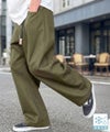 Classical Elf《JaVaジャバコラボ》【接触冷感機能付き】綿100%のしっかり素材なのに、ヒンヤリ夏に心地よい。 ウェービングベルト付き ルーズフィット クライミング チノパンツ商品サムネイル-3