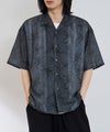 URBAN COLLECTION  ストライプ 総柄オープンカラーシャツ メンズ商品サムネイル-3