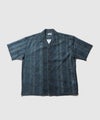 URBAN COLLECTION ストライプ 総柄オープンカラーシャツ メンズ商品サムネイル-4