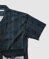 URBAN COLLECTION  ストライプ 総柄オープンカラーシャツ メンズ商品サムネイル-8
