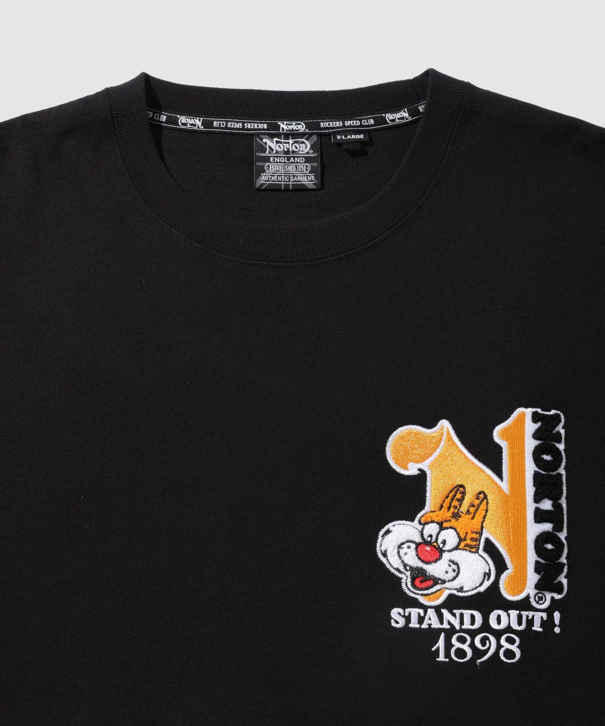 Norton ウイングドタイガーTシャツ メンズ メール便 対応商品