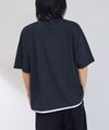 URBAN COLLECTION 杢調梨地 ボックスシルエット フェイクレイヤードTシャツ メンズ メール便 対応商品商品サムネイル-7