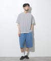 URBAN COLLECTION  杢調梨地 ボックスシルエット フェイクレイヤードTシャツ メンズ メール便 対応商品商品サムネイル-10