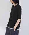 URBAN COLLECTION 杢調梨地 ボックスシルエット フェイクレイヤードTシャツ メンズ メール便 対応商品商品サムネイル-11
