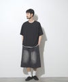 URBAN COLLECTION  杢調梨地 ボックスシルエット フェイクレイヤードTシャツ メンズ メール便 対応商品商品サムネイル-14