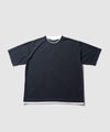 URBAN COLLECTION 杢調梨地 ボックスシルエット フェイクレイヤードTシャツ メンズ メール便 対応商品商品サムネイル-17