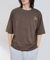 Real Standard タフラク ワンポイント刺繍プリントTシャツ メンズ メール便 対応商品商品サムネイル-4