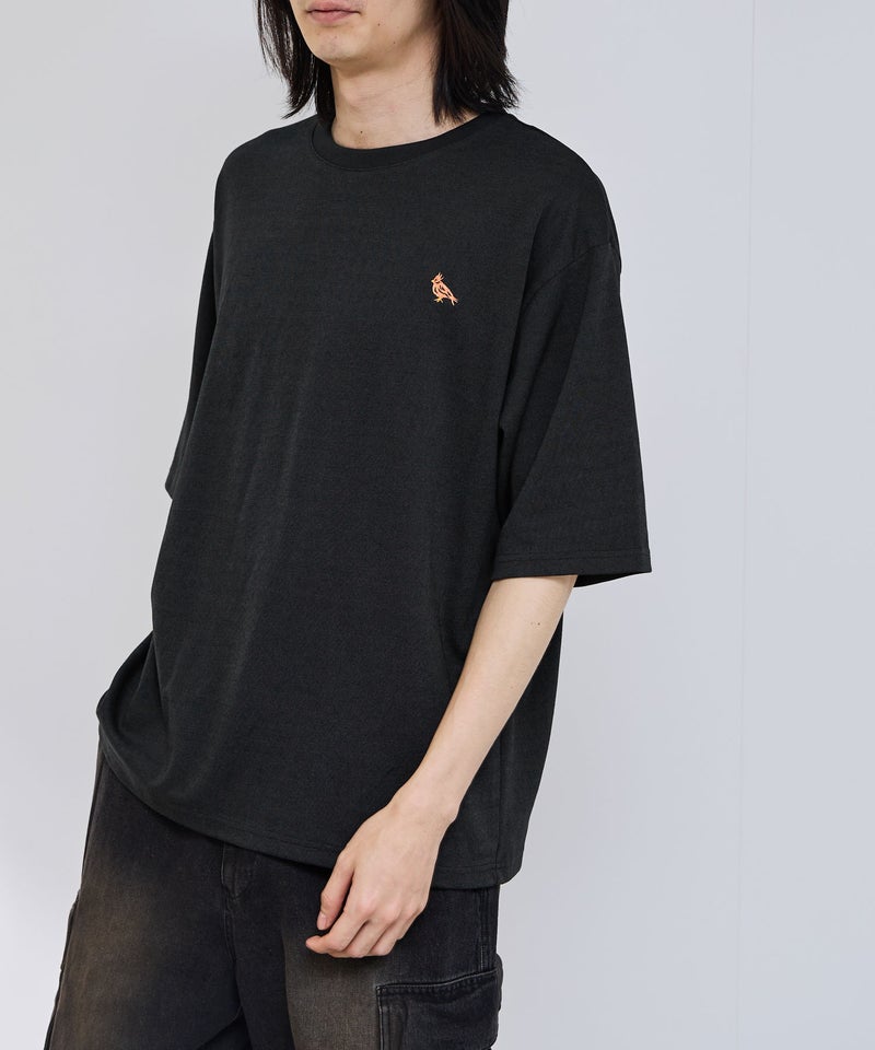 Real Standard タフラク ワンポイント刺繍プリントTシャツ メンズ メール便 対応商品商品画像-5