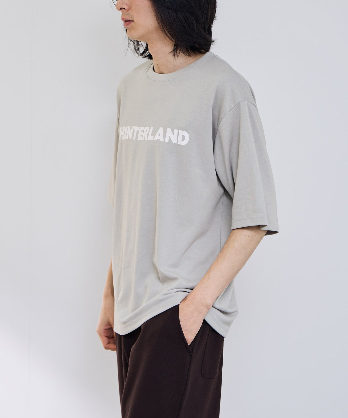 Real Standard タフラク ワンポイント刺繍プリントTシャツ メンズ メール便 対応商品