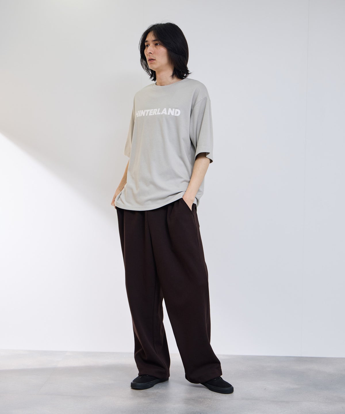 Real Standard タフラク ワンポイント刺繍プリントTシャツ メンズ メール便 対応商品