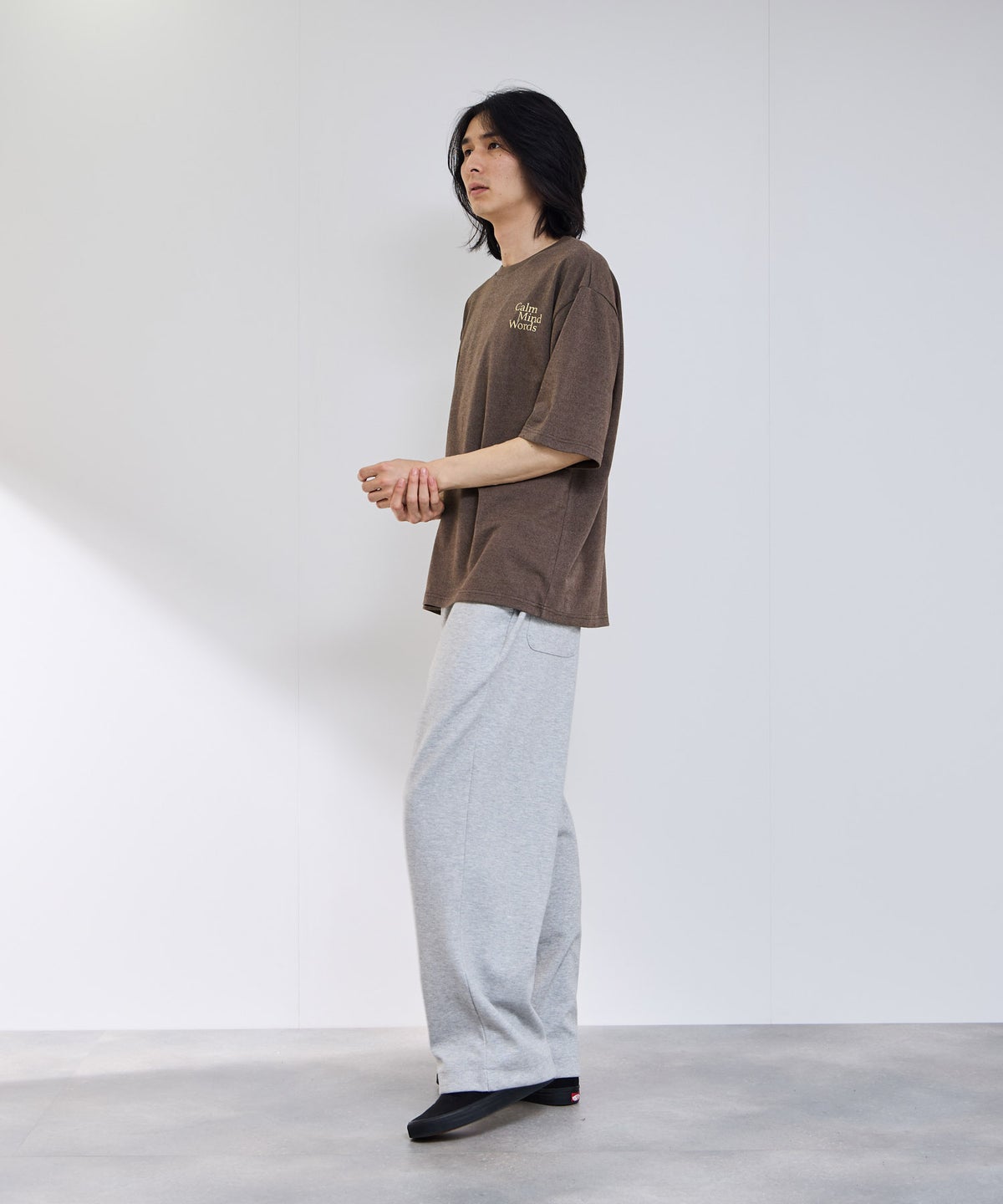 Real Standard タフラク ワンポイント刺繍プリントTシャツ メンズ メール便 対応商品