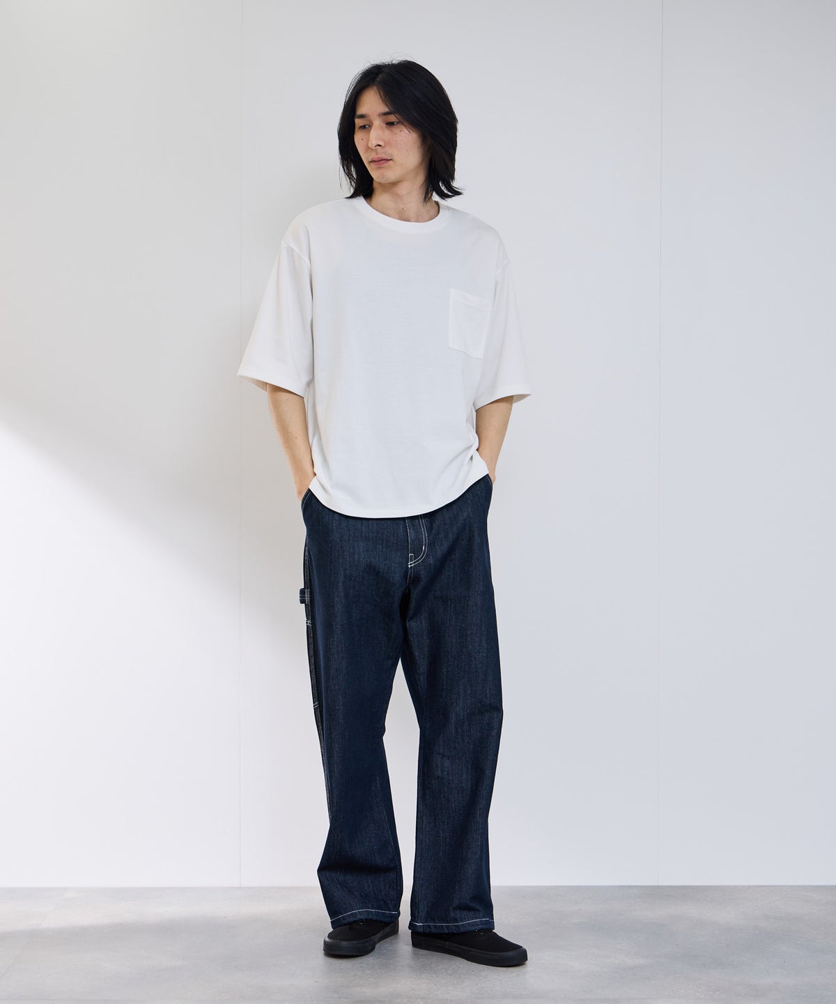 Real Standard タフラク ポケットTシャツ メンズ メール便 対応商品