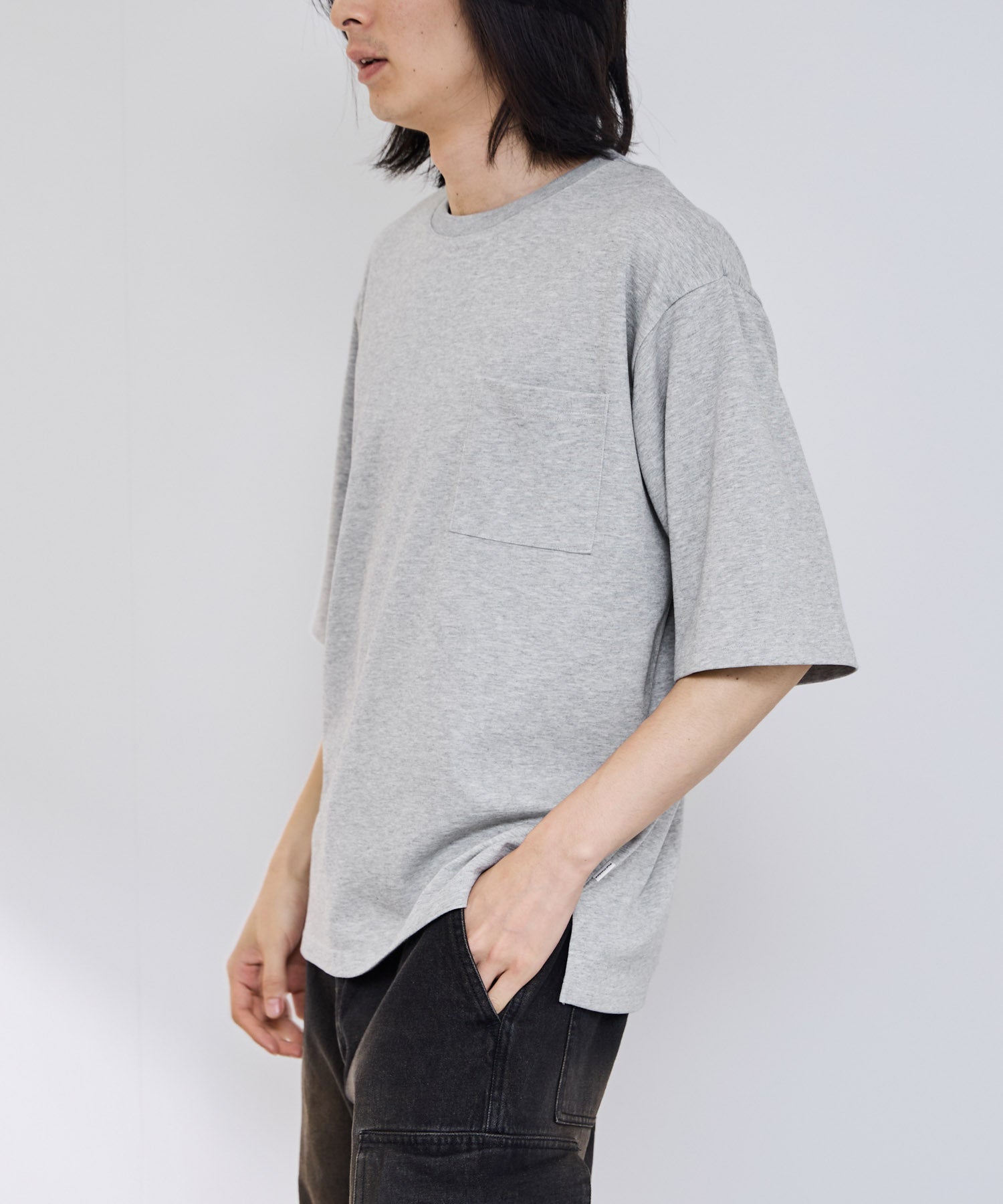 Real Standard タフラク ポケットTシャツ メンズ