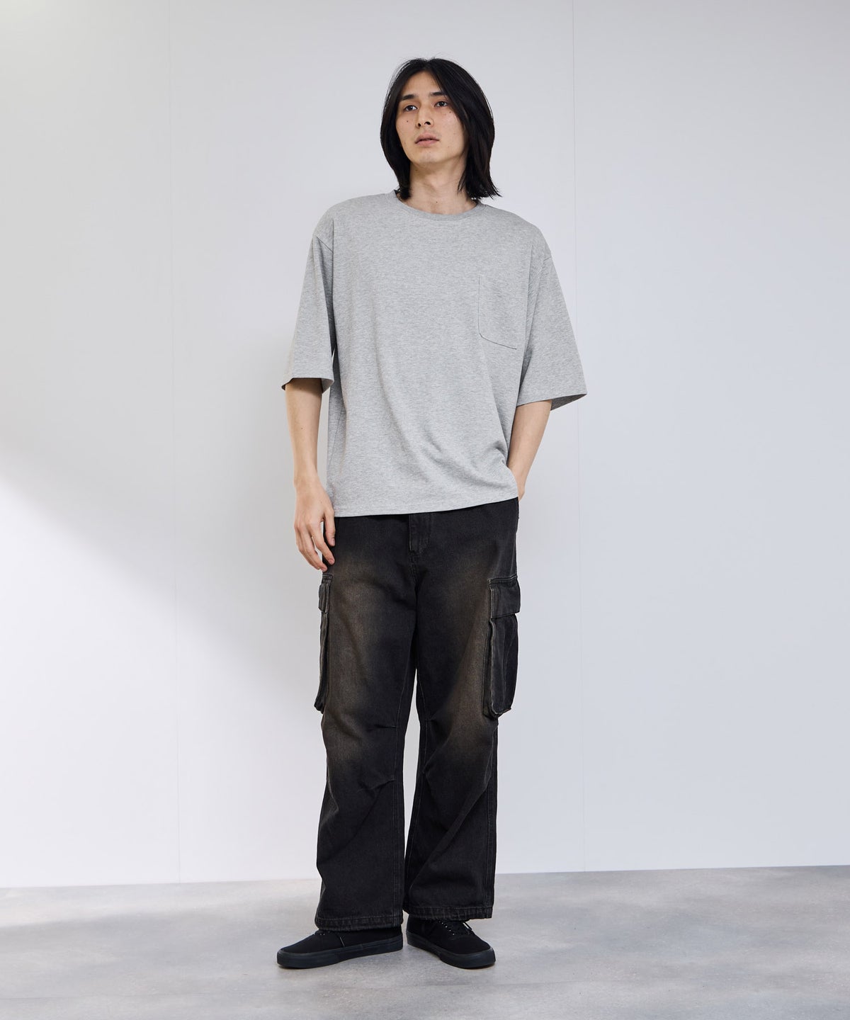 Real Standard タフラク ポケットTシャツ メンズ メール便 対応商品
