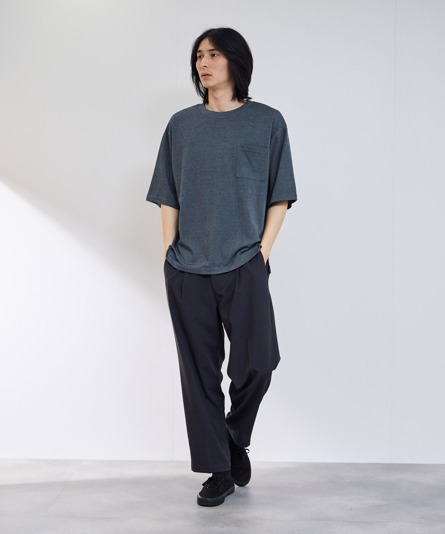 Real Standard タフラク ポケットTシャツ メンズ