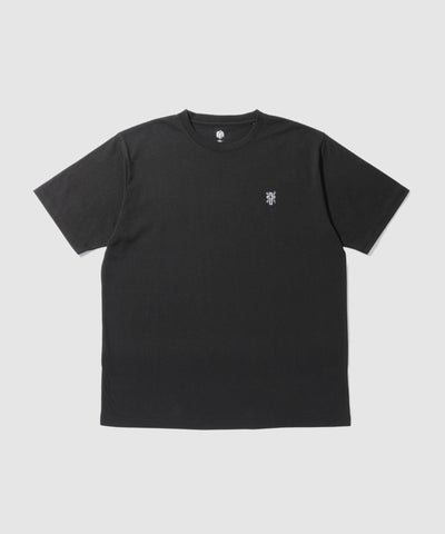 T-GRAPHICS ワンポイント刺繍半袖Tシャツ メンズ