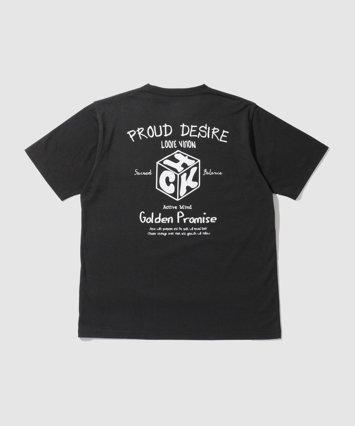 T-GRAPHICS バックロゴプリント半袖Tシャツ メンズ メール便 対応商品