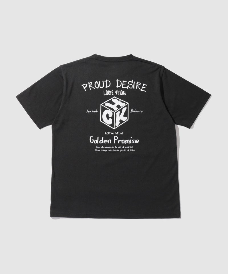 T-GRAPHICS  バックロゴプリント半袖Tシャツ メンズ メール便 対応商品商品画像-1