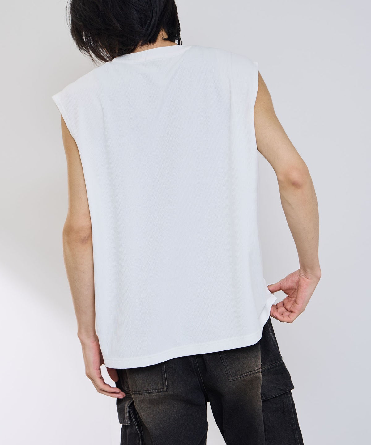 URBAN COLLECTION ボックスシルエット ノースリーブ メンズ メール便 対応商品