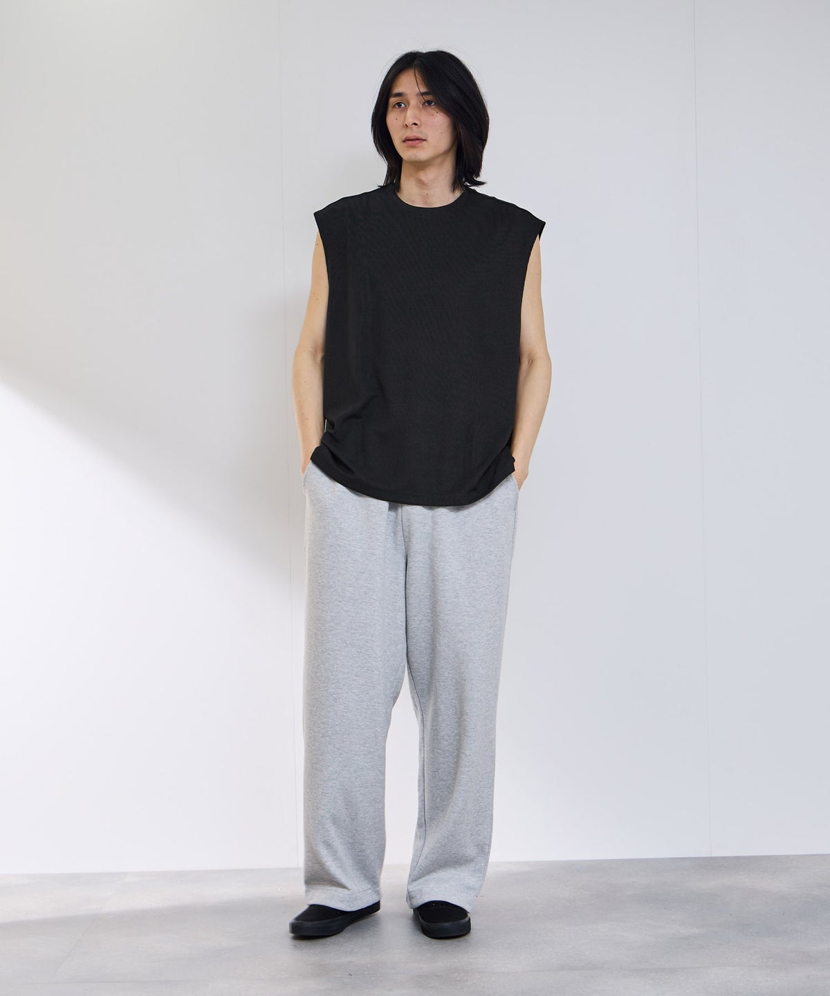 URBAN COLLECTION ボックスシルエット ノースリーブ メンズ メール便 対応商品