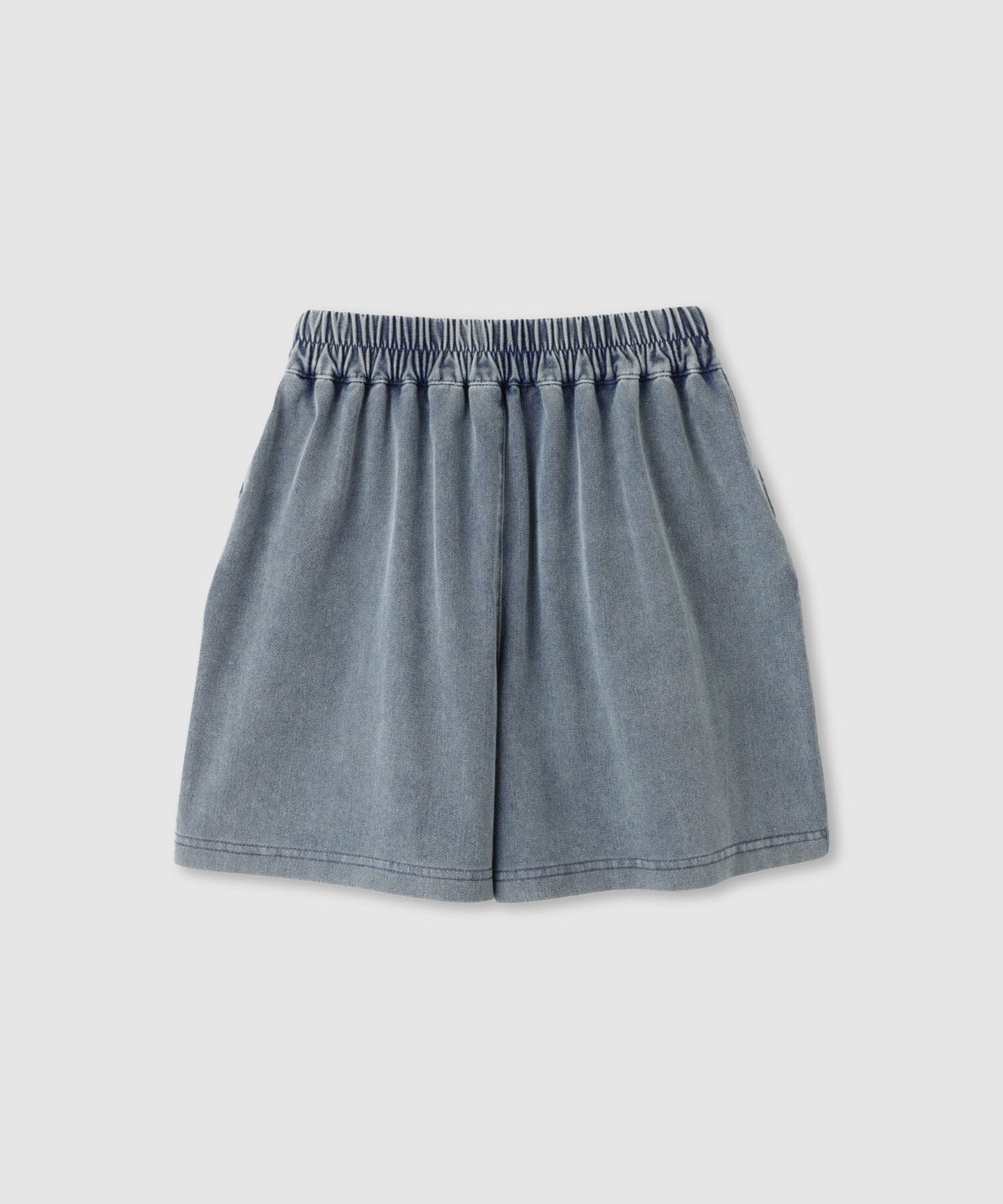 NAVY SARARI ニットデニム イージーキュロットパンツ キッズ