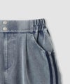 NAVY SARARI ニットデニム イージーキュロットパンツ キッズ商品サムネイル-5