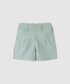 NAVY ストレッチツイル ハイウエストショートパンツ キッズ商品サムネイル-2