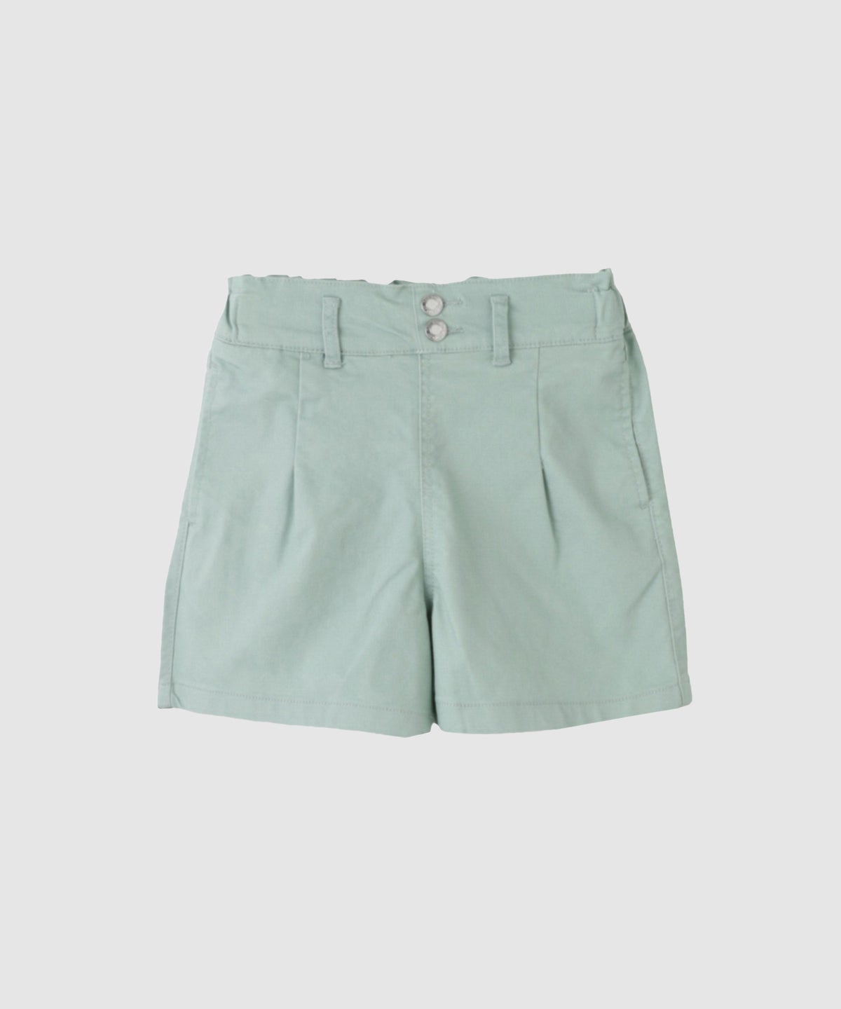 NAVY ストレッチツイル ハイウエストショートパンツ キッズ