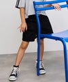 NAVY ストレッチツイル ハイウエストショートパンツ キッズ商品サムネイル-5