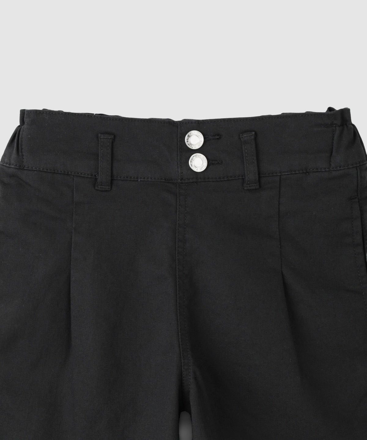NAVY ストレッチツイル ハイウエストショートパンツ キッズ