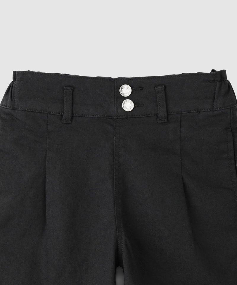 NAVY ストレッチツイル ハイウエストショートパンツ キッズ商品画像-5