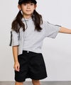NAVY ストレッチツイル ハイウエストショートパンツ キッズ商品サムネイル-6