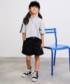 [期間限定価格]NAVY  ストレッチツイル ハイウエストショートパンツ キッズ商品サムネイル-8