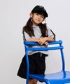 [期間限定価格]NAVY  ストレッチツイル ハイウエストショートパンツ キッズ商品サムネイル-12