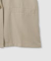 NAVY  SARARI リネンライク 半袖シャツジャケット レディース商品サムネイル-6