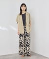 NAVY SARARI リネンライク 半袖シャツジャケット レディース商品サムネイル-8