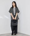 NAVY SARARI リネンライク 半袖シャツジャケット レディース商品サムネイル-12