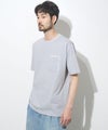 NAVY  SARARI 冷感フェイクレイヤード ポケット半袖Tシャツ メンズ メール便 対応商品商品サムネイル-3