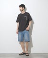 NAVY SARARI 冷感フェイクレイヤード ポケット半袖Tシャツ メンズ メール便 対応商品商品サムネイル-10
