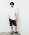[値下げ]NAVY  SARARI 冷感フェイクレイヤード ポケット半袖Tシャツ メンズ メール便 対応商品商品サムネイル-12