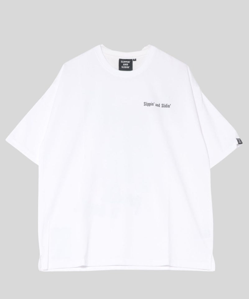 アニマル 発泡プリント半袖Tシャツ カワウソ メンズ メール便 対応商品商品画像-4