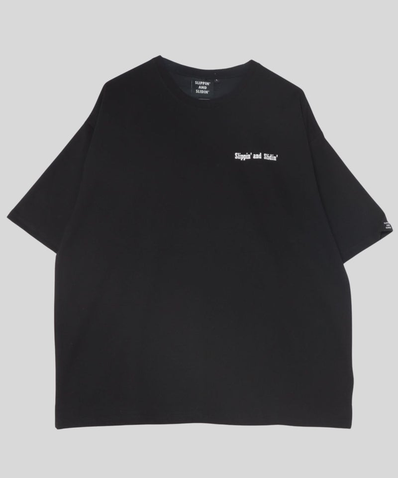 アニマル 発泡プリント半袖Tシャツ カワウソ メンズ メール便 対応商品商品画像-6