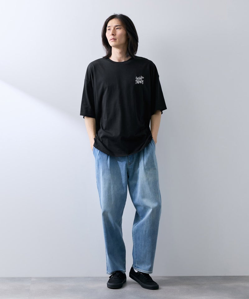 NAVY バックロゴTシャツ メンズ メール便 対応商品商品画像-10
